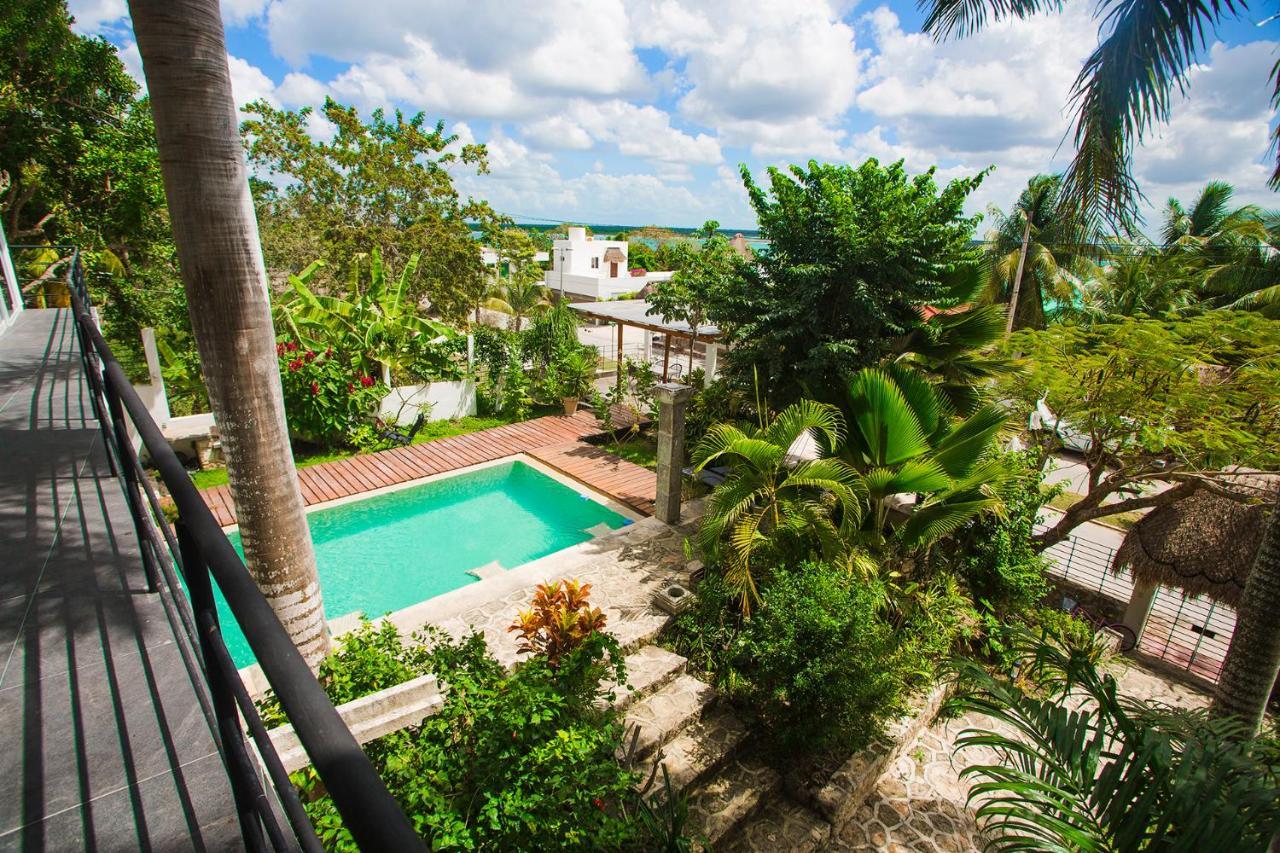 Camino Del Alma Apartments Bacalar Buitenkant foto