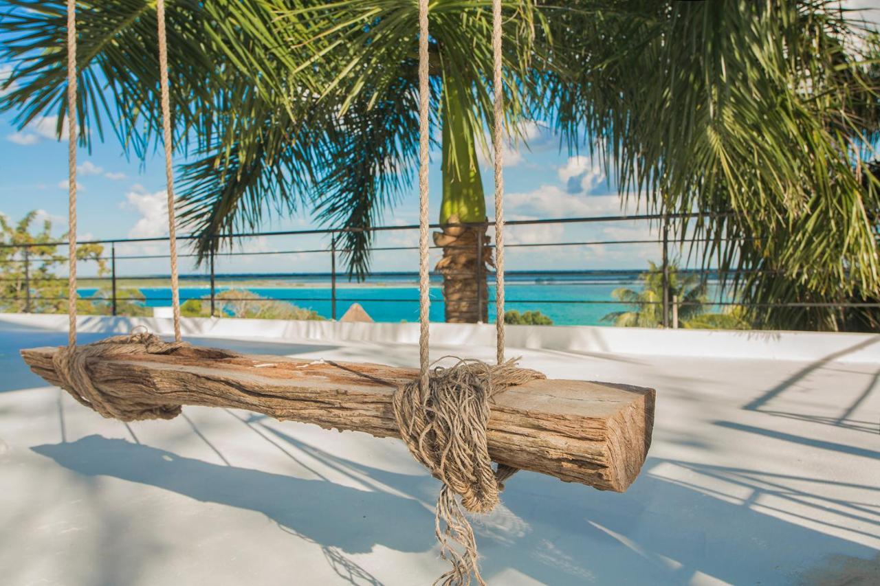 Camino Del Alma Apartments Bacalar Buitenkant foto
