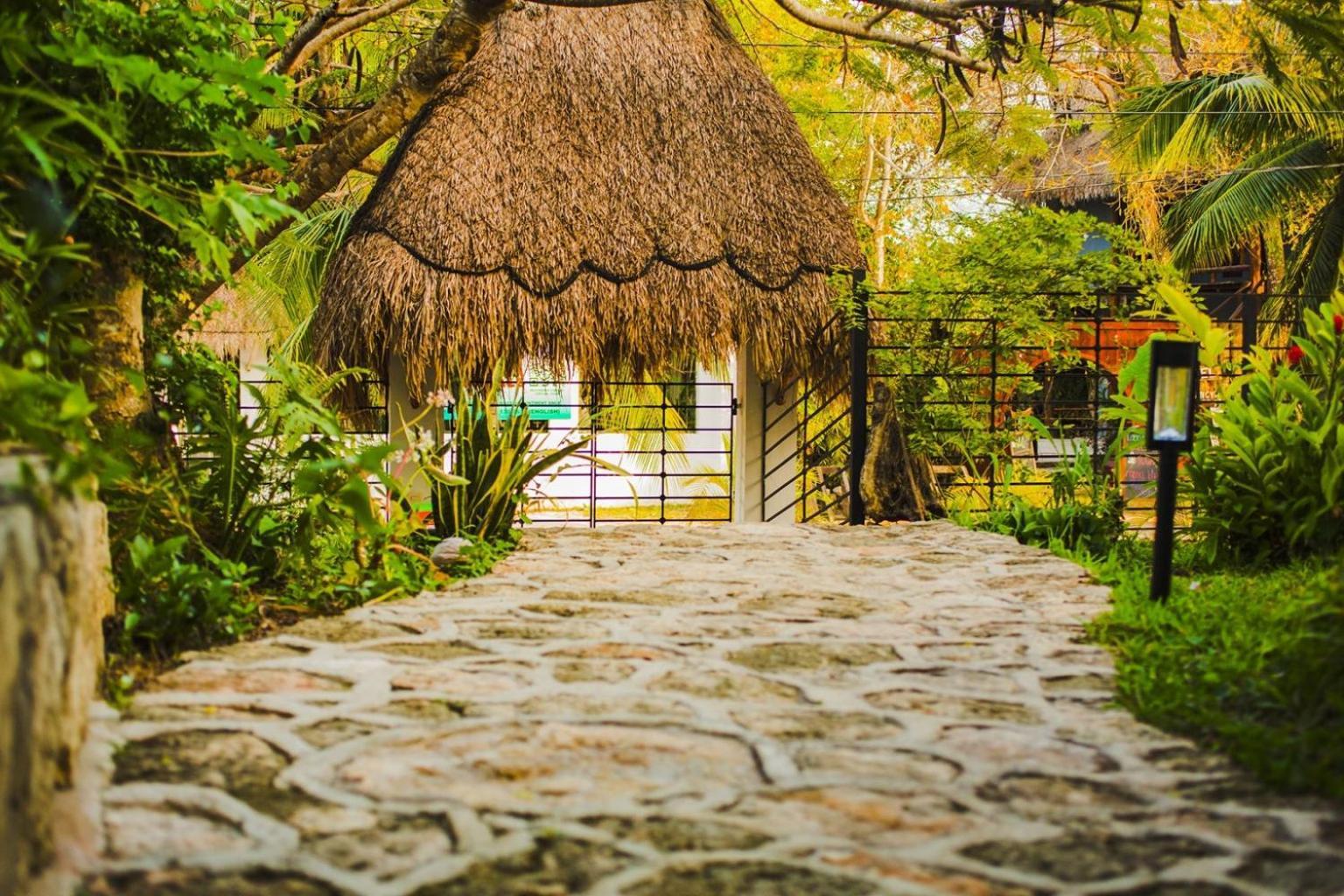 Camino Del Alma Apartments Bacalar Buitenkant foto