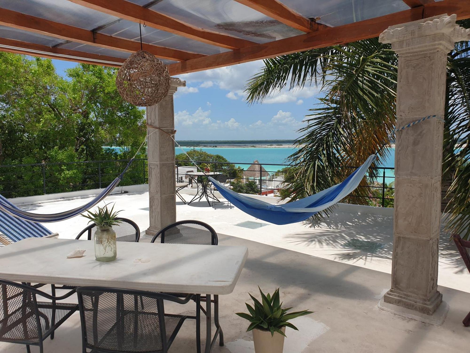 Camino Del Alma Apartments Bacalar Buitenkant foto